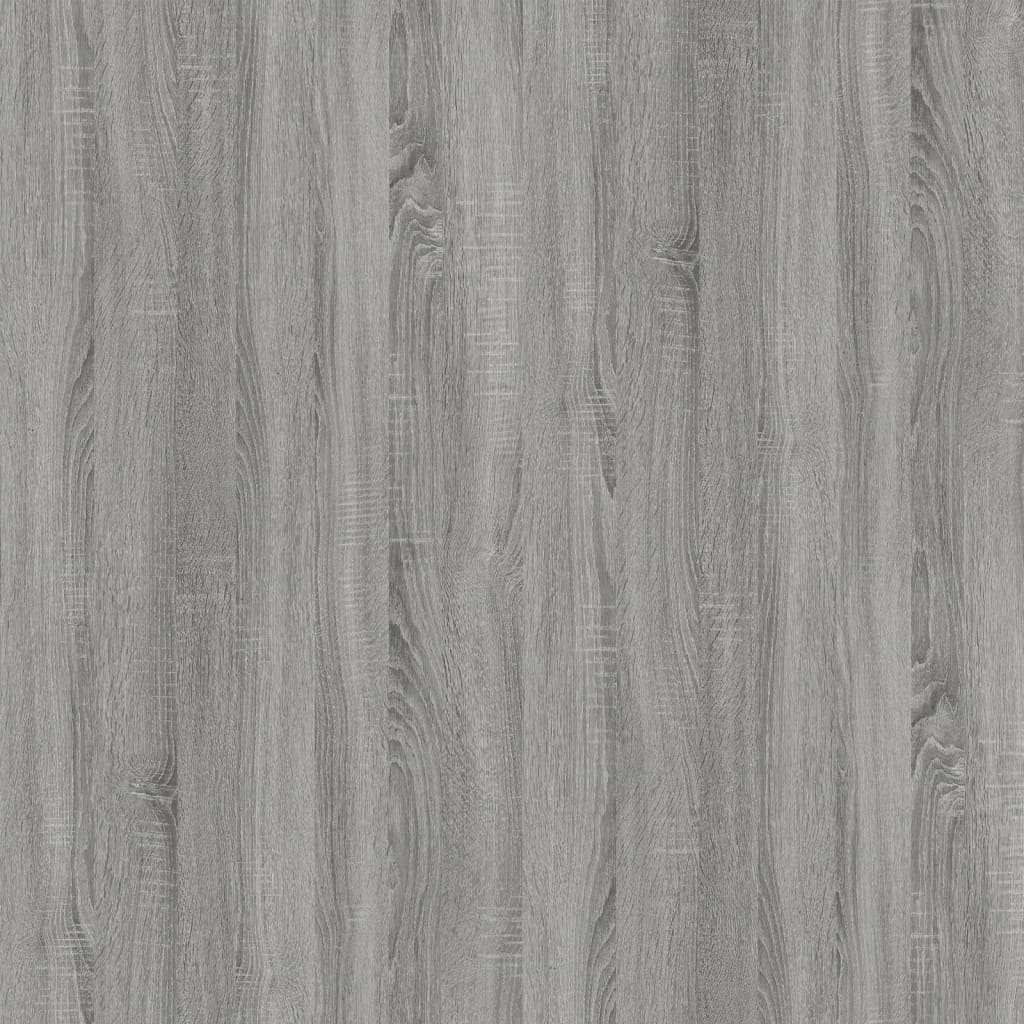 Bedside Table Grey Sonoma 50x46x50 Engineered Wood