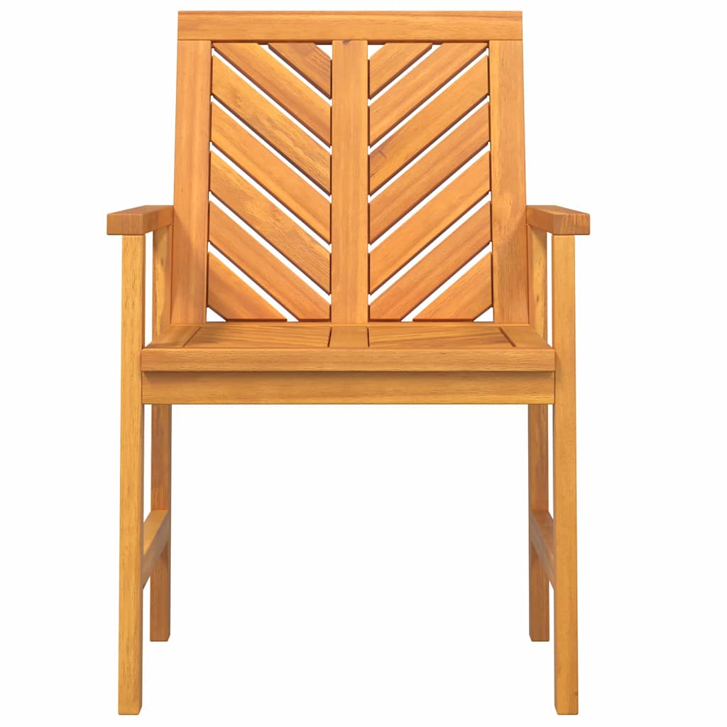 Garden Dining Chairs 8 pcs Brown 59 x 62.5 x 89 cm