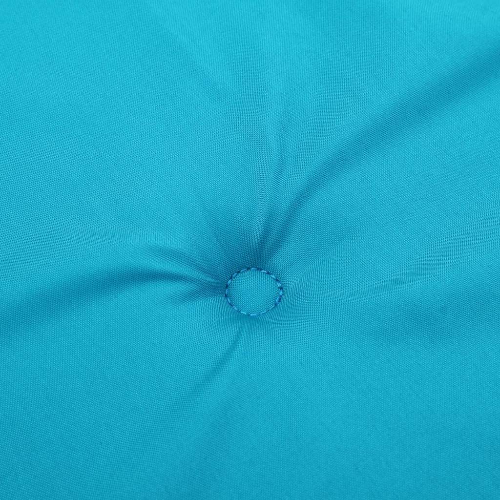 Chair Cushion 2 pcs Turquoise 58 x 77 x 4.5 cm Oxford fabric