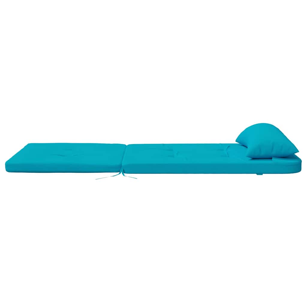 Chair Cushion 2 pcs Turquoise 58 x 77 x 4.5 cm Oxford fabric