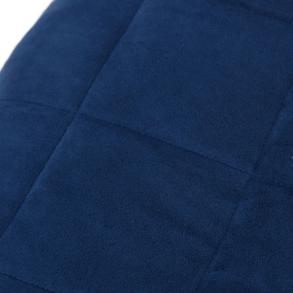 Weighted Blanket Blue 200x220 cm 9 kg Fabric