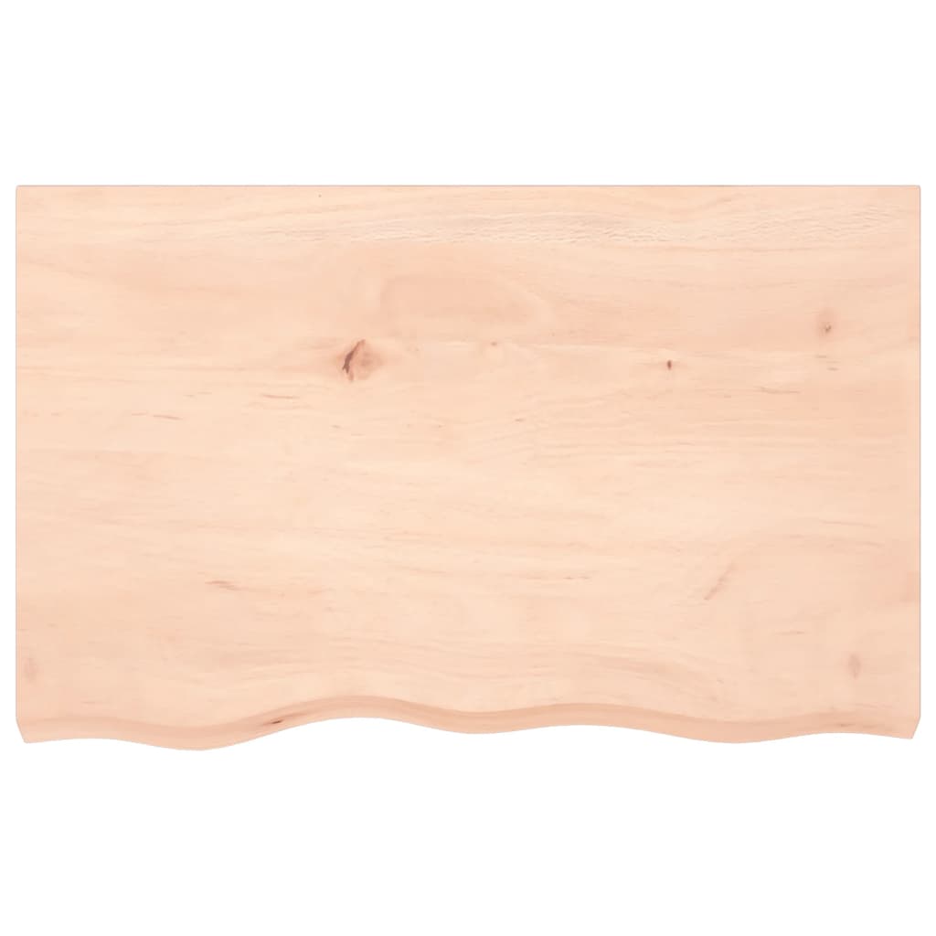 Wall Shelf 80x50x(2-4) cm Untreated Solid Wood Oak