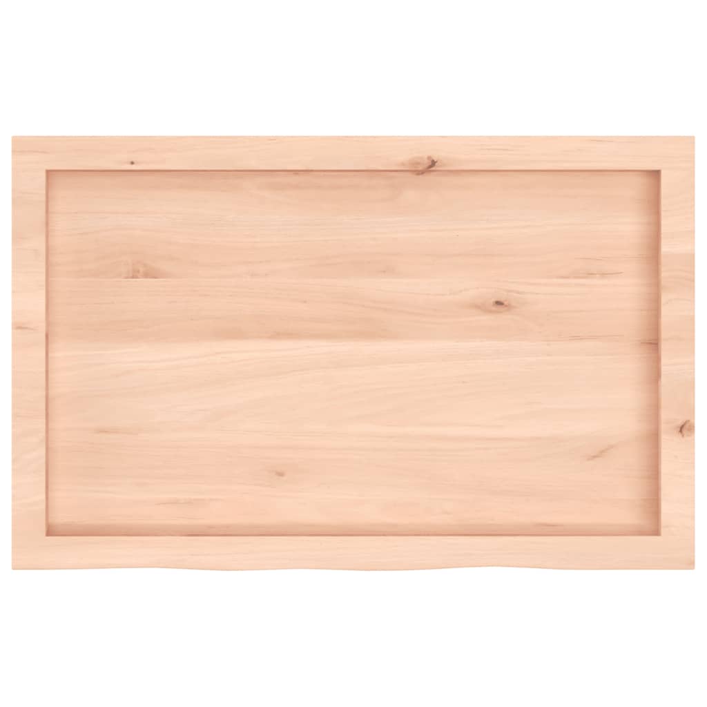 Wall Shelf 80x50x(2-4) cm Untreated Solid Wood Oak