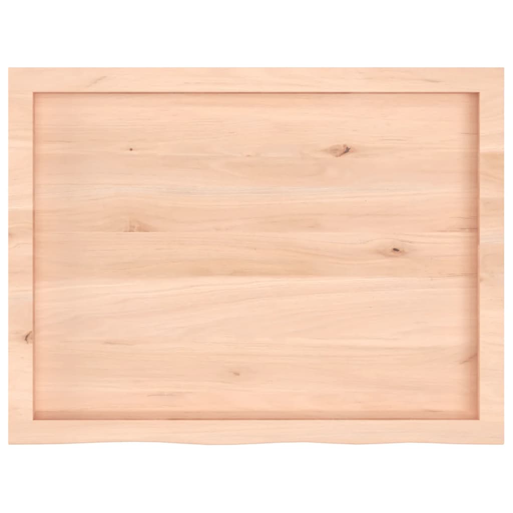 Wall Shelf 80x60x(2-4) cm Untreated Solid Wood Oak