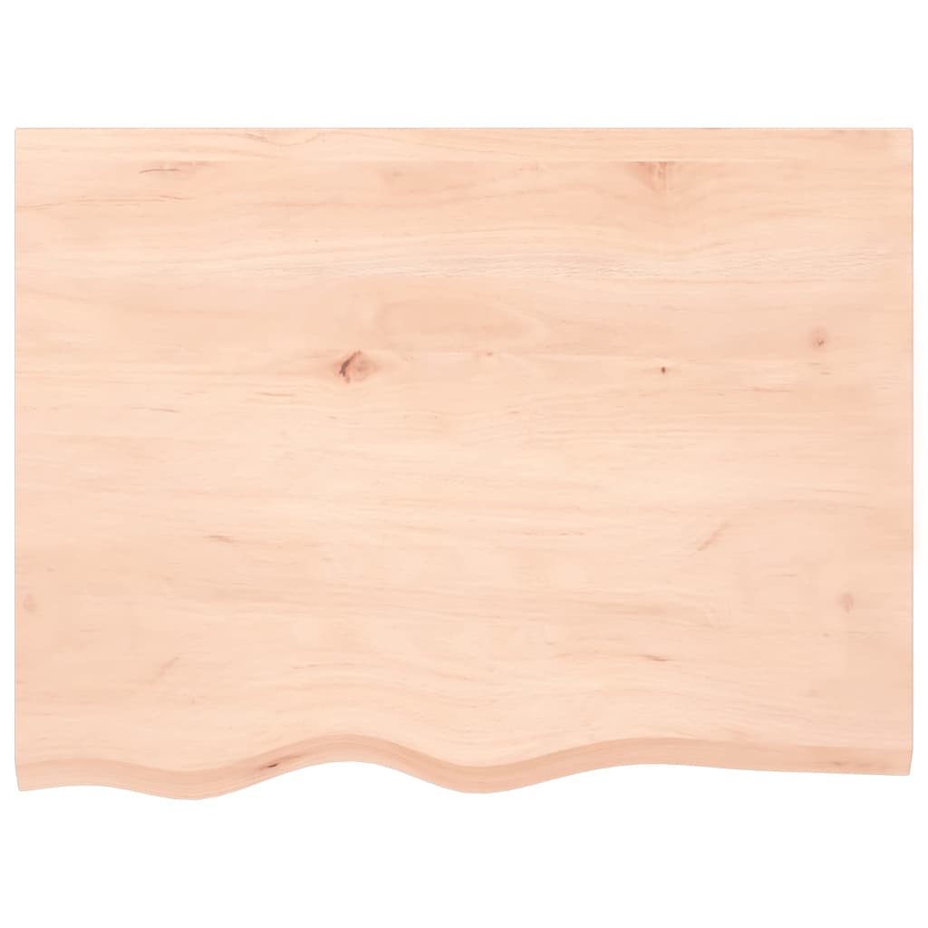 Wall Shelf 80x60x(2-6) cm Untreated Solid Wood Oak