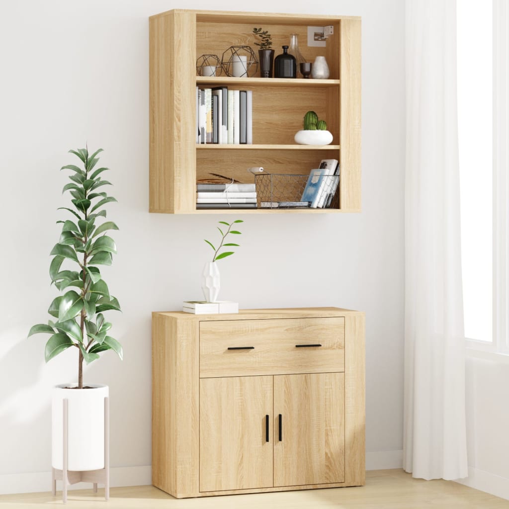 Highboard Sonoma Oak Engineered Wood