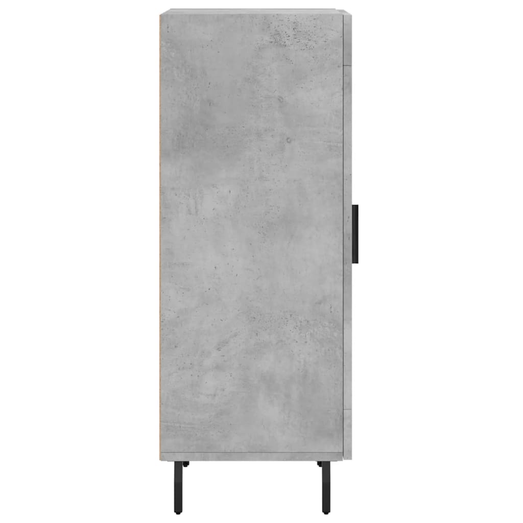 Sideboard Concrete Grey 34.5x34x90 cm Engineered Wood