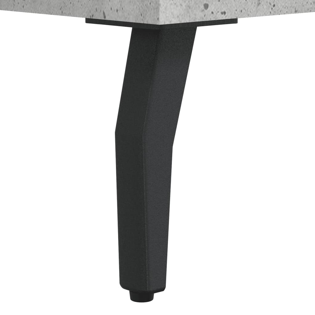 Sideboard Concrete Grey 34.5x34x90 cm Engineered Wood