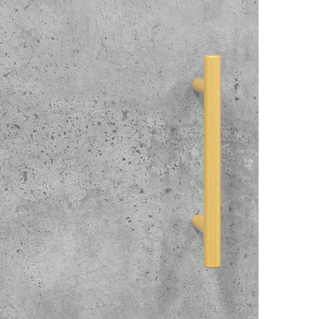 Sideboard Concrete Grey 69.5x34x90 cm Engineered Wood