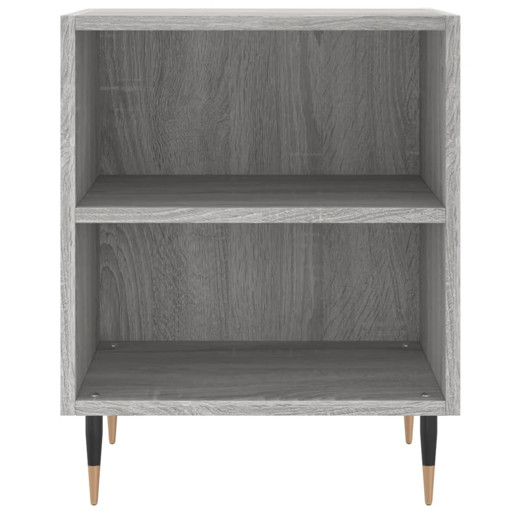 Bedside Cabinets 2 pcs Grey Sonoma 40x30x50 cm Engineered Wood