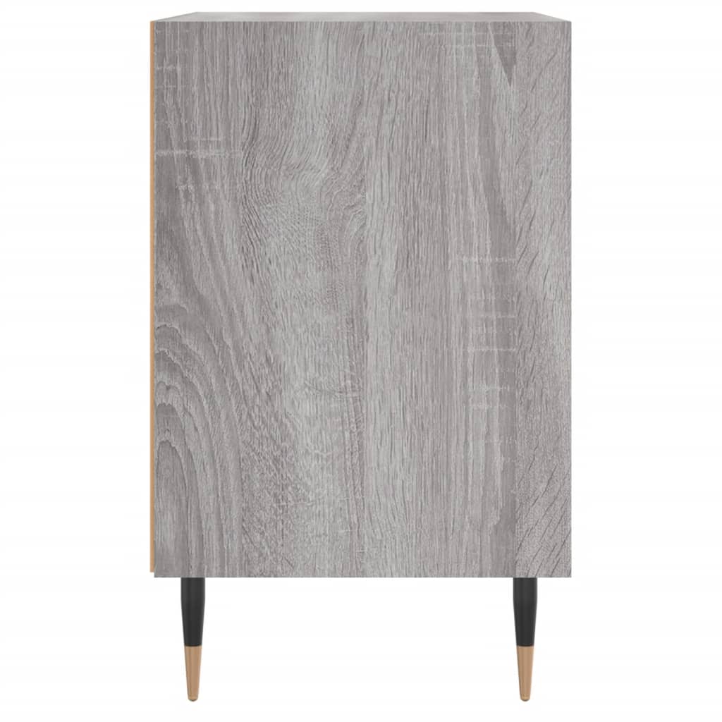 Bedside Cabinets 2 pcs Grey Sonoma 40x30x50 cm Engineered Wood