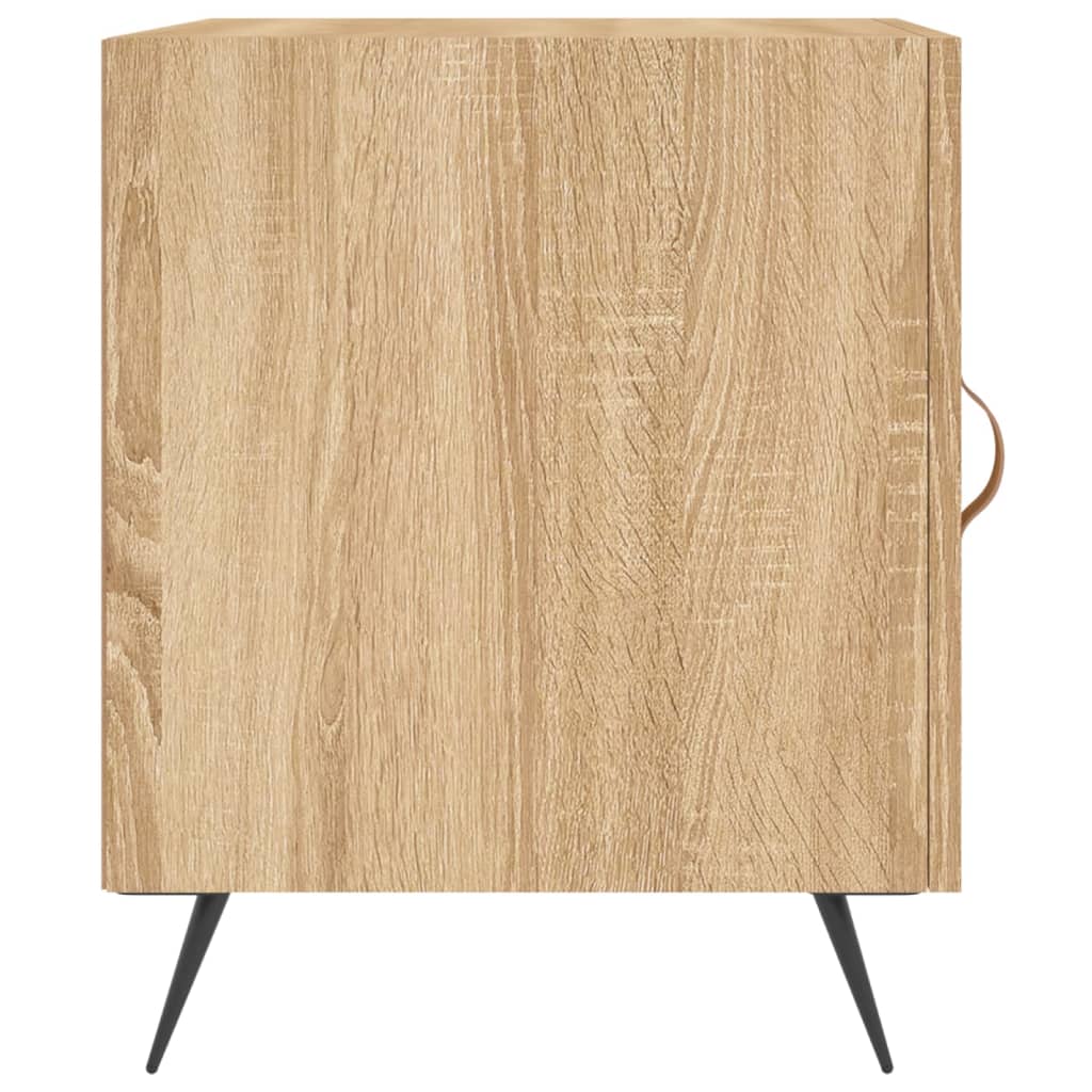 Bedside Cabinet Sonoma Oak 40x40x50 cm Engineered Wood