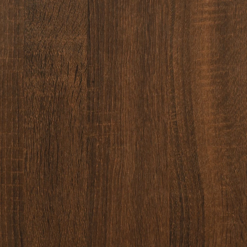 Bedside Cabinets 2 pcs Brown Oak 34x35.5x50 cm Engineered Wood