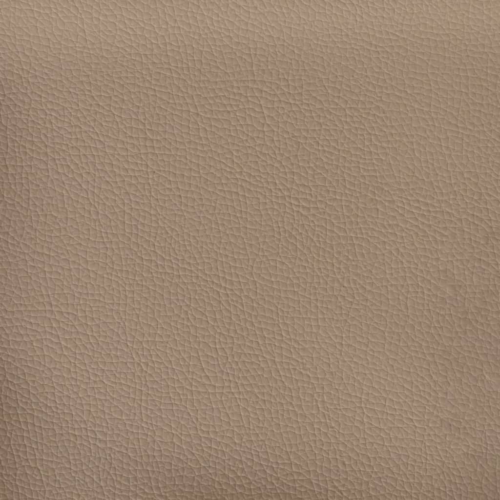 Massage Recliner Chair with Footrest Cappuccino Faux Leather