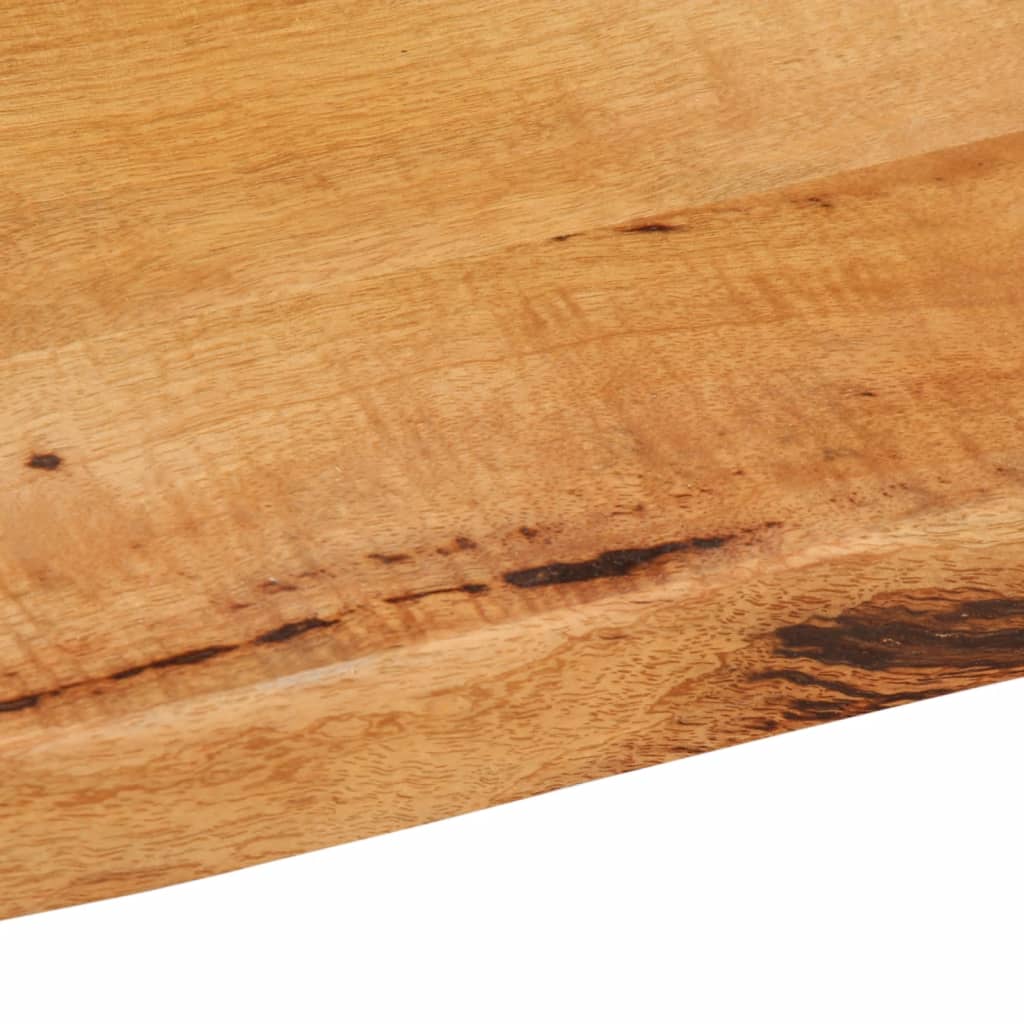 Table Top 90x60x2.5 cm Live Edge Solid Wood Mango