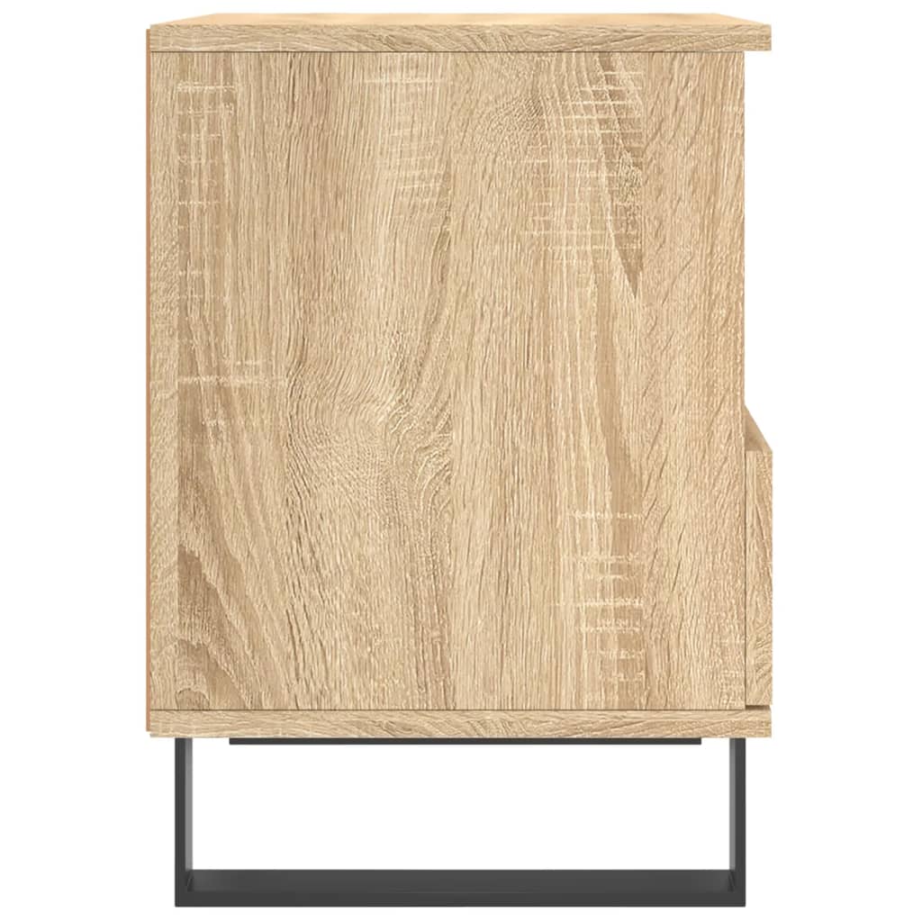 Bedside Cabinet Sonoma Oak 40x35x50 cm Engineered Wood