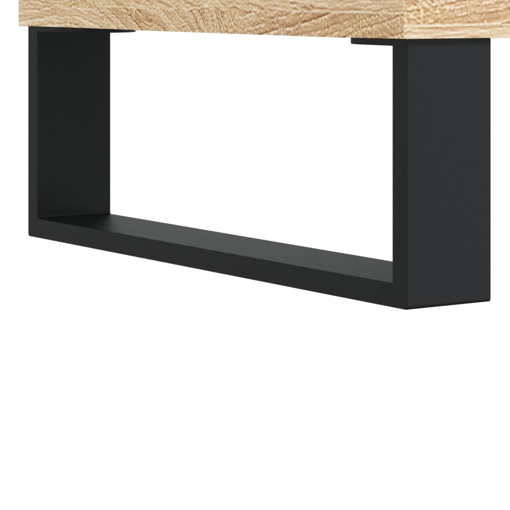 Bedside Cabinets 2 pcs Sonoma Oak 40x35x50 cm Engineered Wood