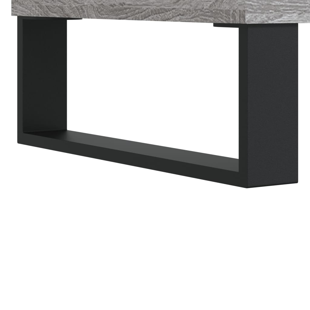 Bedside Cabinets 2 pcs Grey Sonoma 40x35x50 cm Engineered Wood