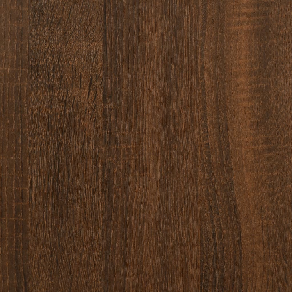 Bedside Cabinets 2 pcs Brown Oak 40x35x50 cm Engineered Wood