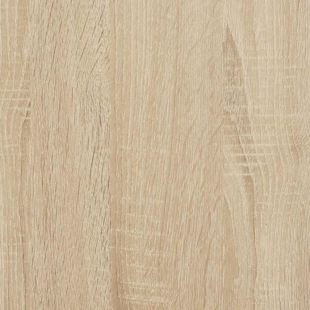Bed Frame without Mattress Sonoma Oak 160x200 cm