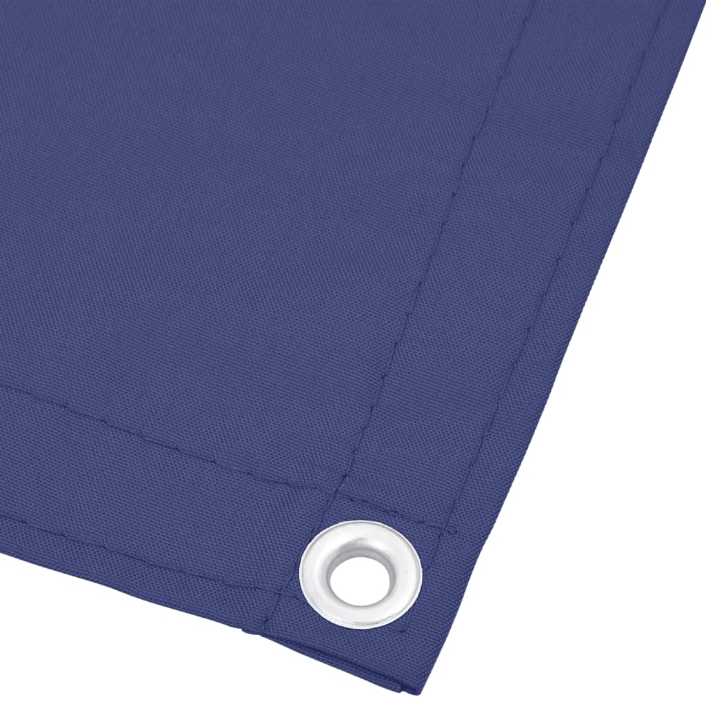 Balcony Screen Blue 75x800 cm 100% Polyester Oxford