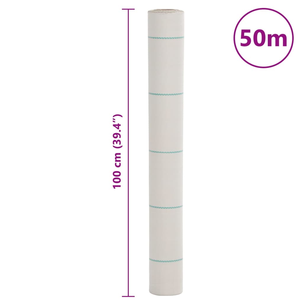 Weed Membrane White 1x50 m PP