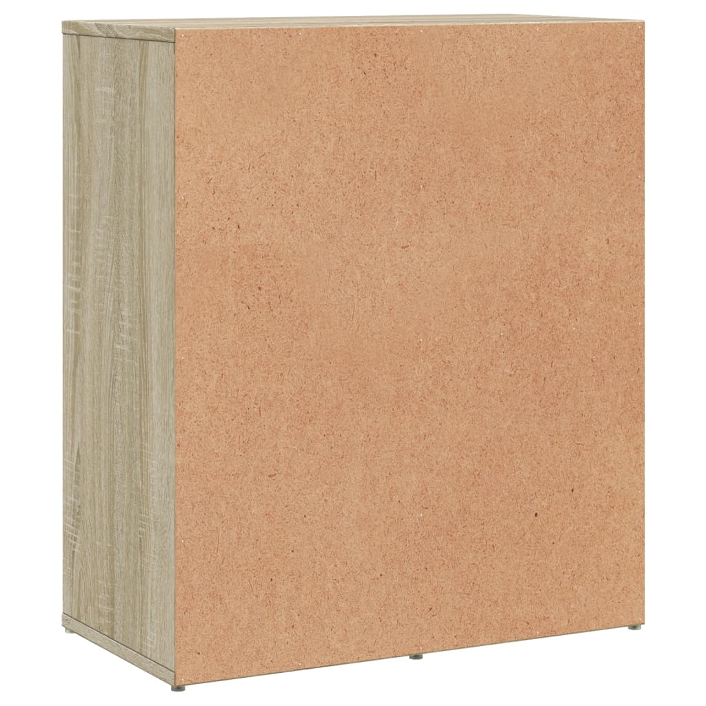 Sideboards 2 pcs Sonoma Oak 60x31x70 cm Engineered Wood