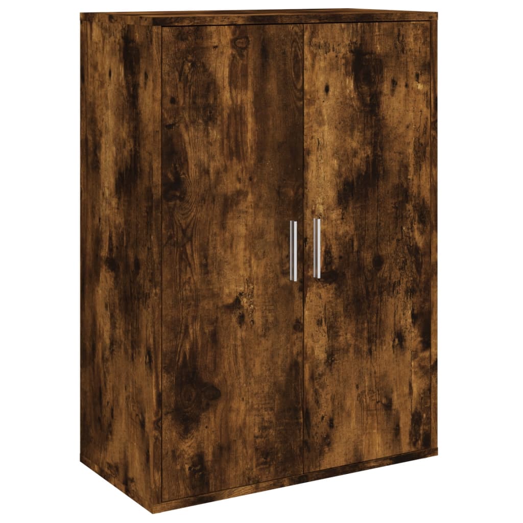 Sideboards 2 pcs Smoked Oak 60x31x84 cm Engineered Wood
