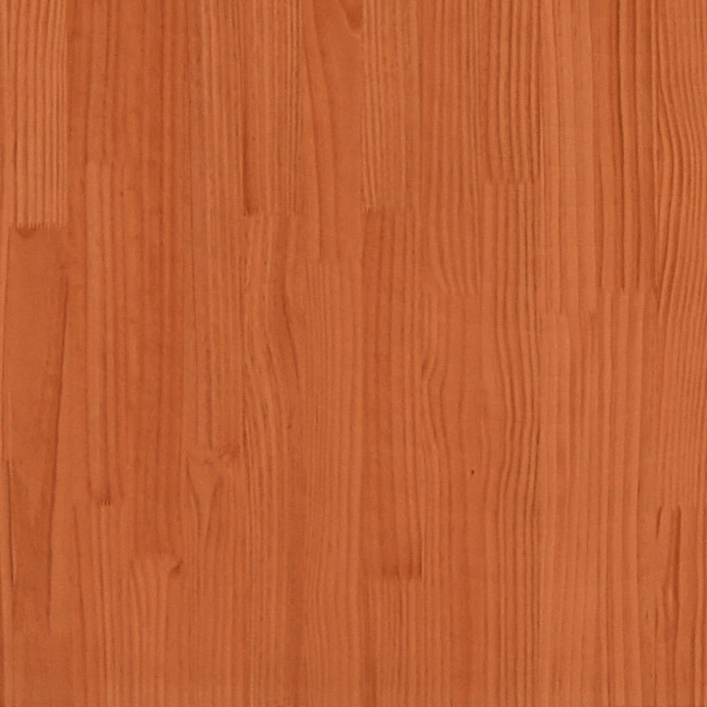 Garden Planter Wax Brown 110x40x45.5 cm Solid Wood Pine