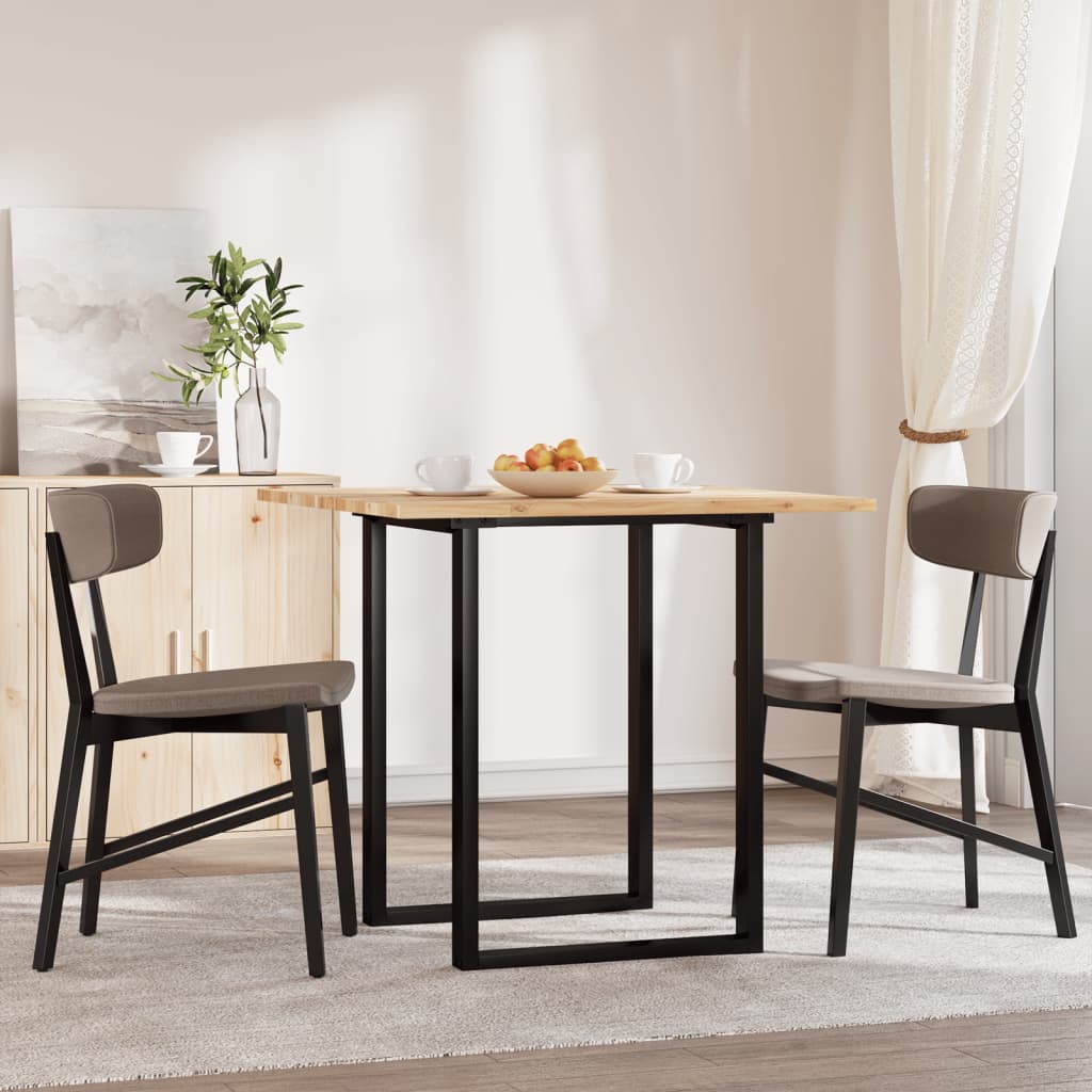 Table Top Square 80x80x2 cm Solid Wood Acacia
