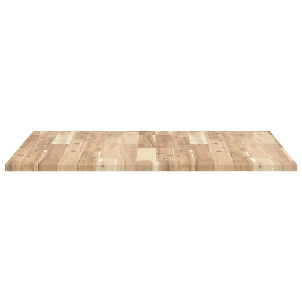 Table Top Square 80x80x2 cm Solid Wood Acacia