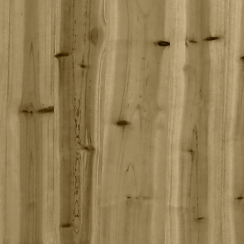 Garden Planter 60x60x72 cm Impregnated Wood Pine