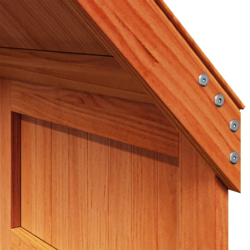 Bunk Bed without Mattress Wax Brown 75x190 cm Small Single Solid Wood Pine