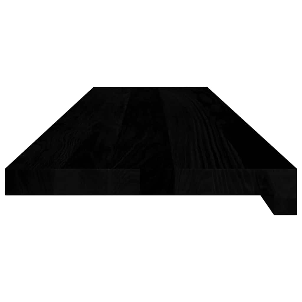 Stair Treads 8 pcs Dark Brown 100x25x2 cm Solid Wood Oak