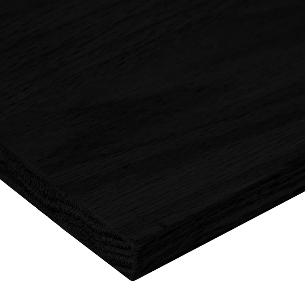 Stair Treads 8 pcs Dark Brown 100x25x2 cm Solid Wood Oak
