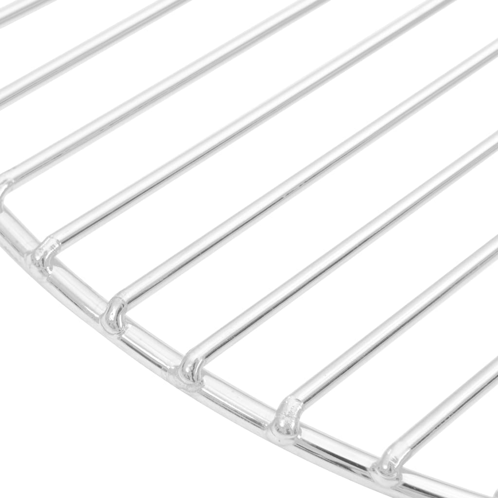 BBQ Grill Grate Round Ø37 cm 304 Stainless Steel