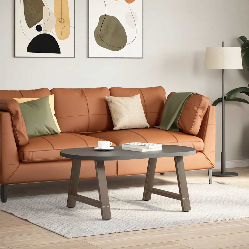 Coffee Table Legs A-Shaped 2 pcs 70x(42-43) cm Steel