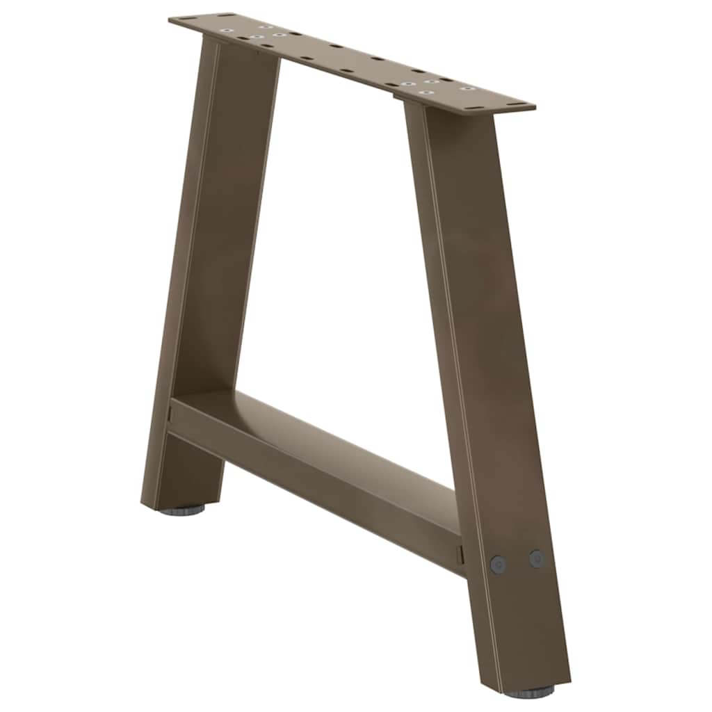 Coffee Table Legs A-Shaped 2 pcs 70x(42-43) cm Steel