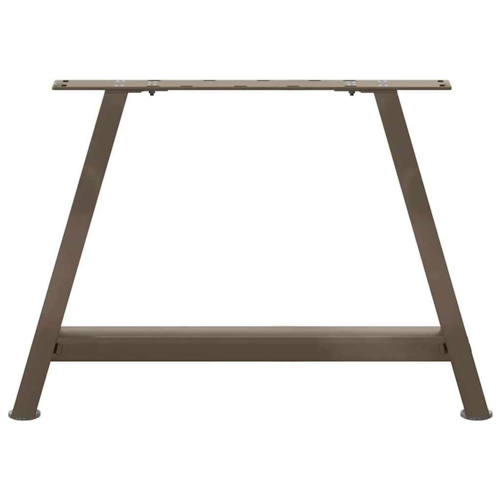 Coffee Table Legs A-Shaped 2 pcs 70x(42-43) cm Steel