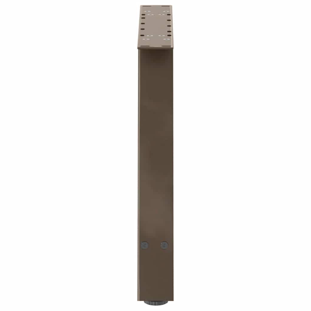 Coffee Table Legs A-Shaped 2 pcs 70x(42-43) cm Steel