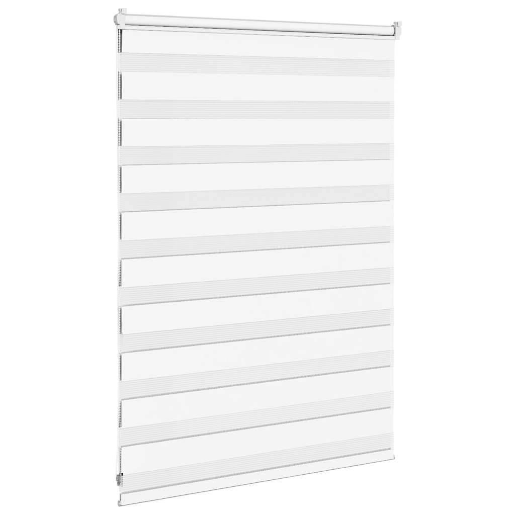 Zebra Blind White 115x100 cm Fabric Width 110.9 cm Polyester