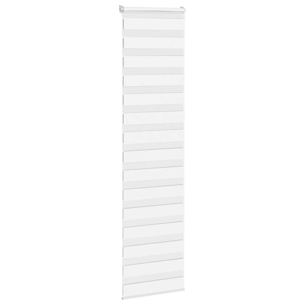 Zebra Blind White 65x200 cm Fabric Width 60.9 cm Polyester