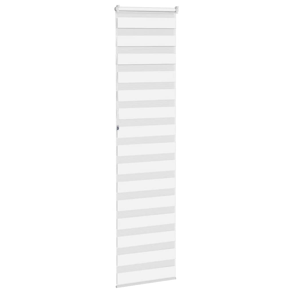 Zebra Blind White 55x230 cm Fabric Width 50.9 cm Polyester