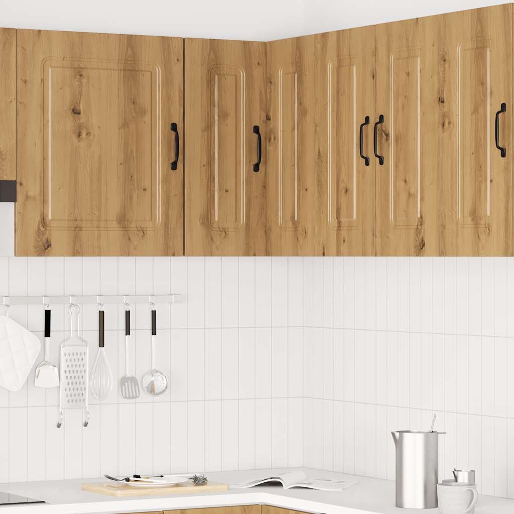 Kitchen Wall Corner Cabinet Kalmar Artisan Oak Engineered Wood