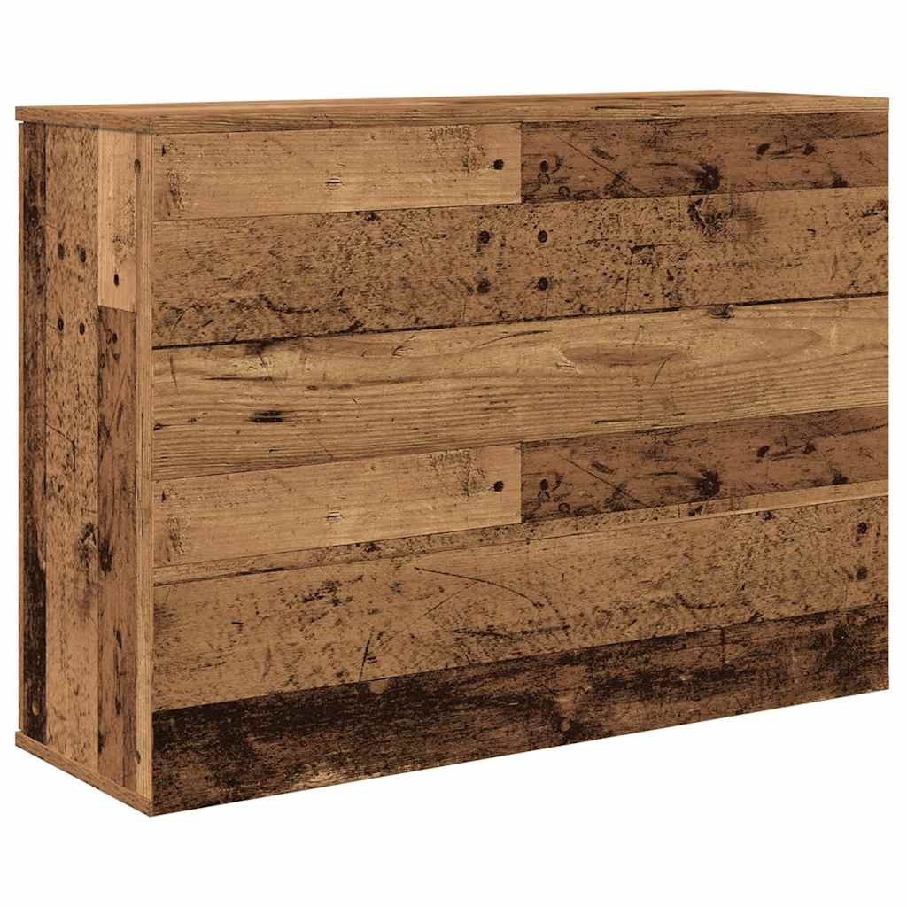 Sideboard Old Wood 90x29.5x65 cm Engineered Wood