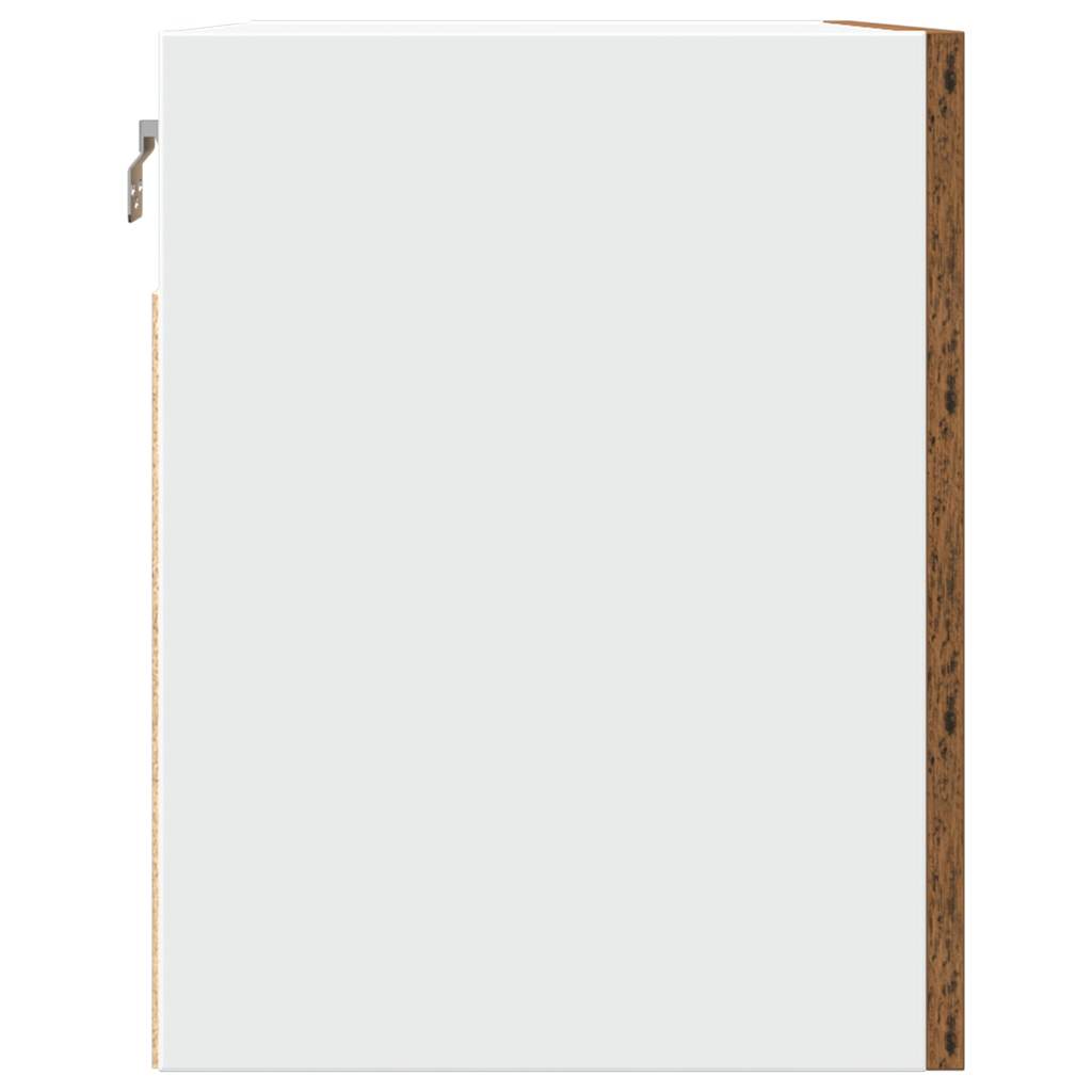 Hanging Cabinet Lyon Old Wood 60x31x40 cm Engineered Wood