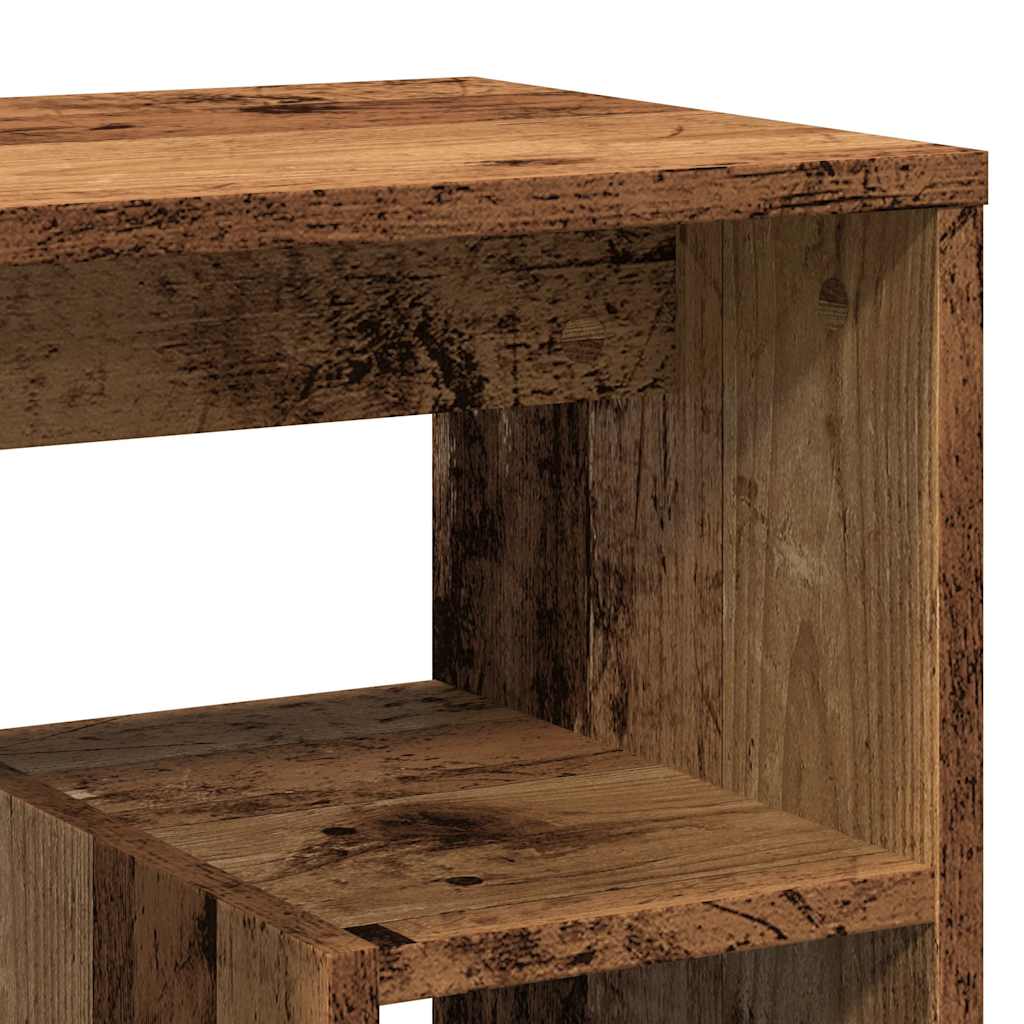Bedside Cabinets 2 pcs Old Wood 40x30x40 cm Engineered Wood