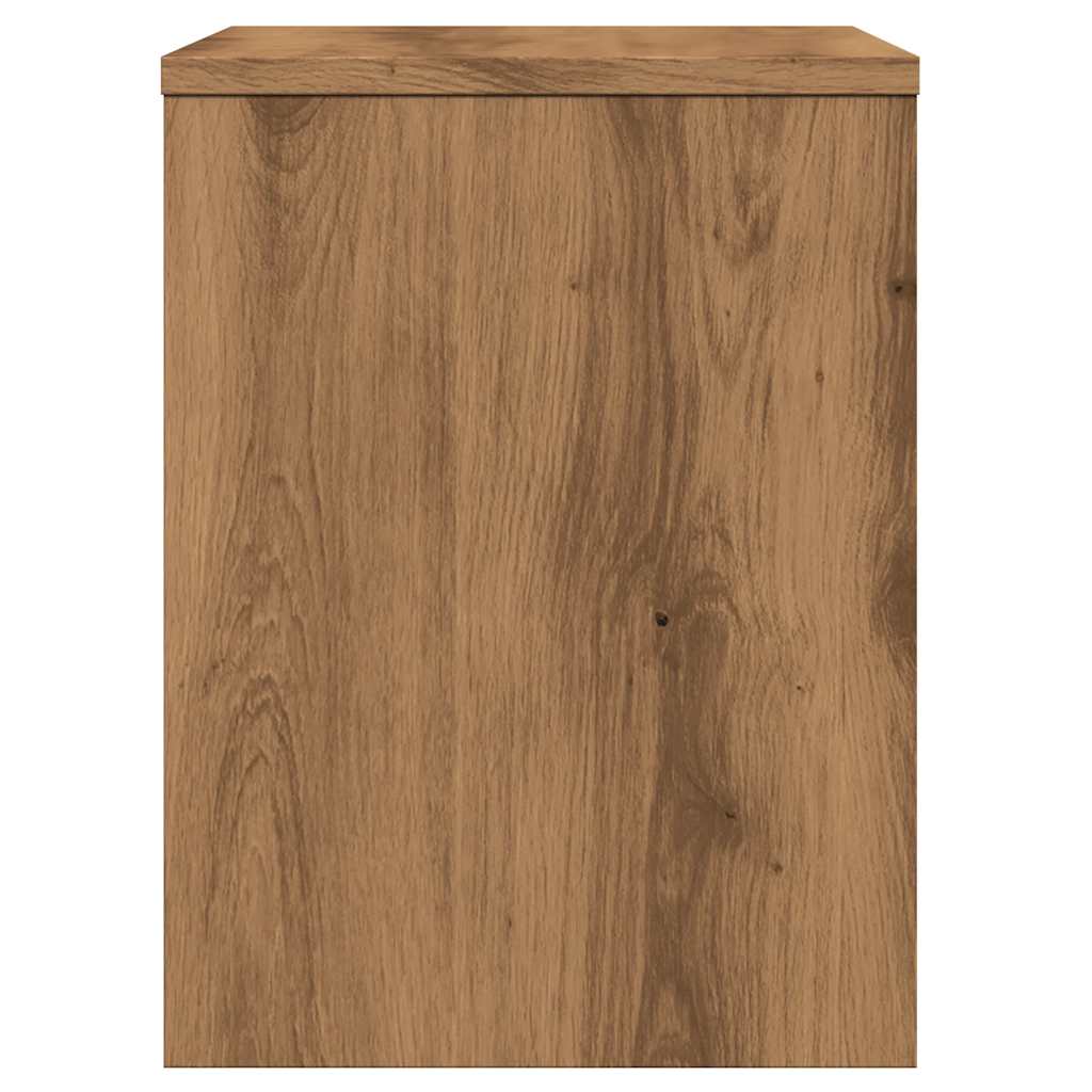 Bedside Cabinets 2 pcs Artisan Oak 40x30x40 cm Engineered Wood