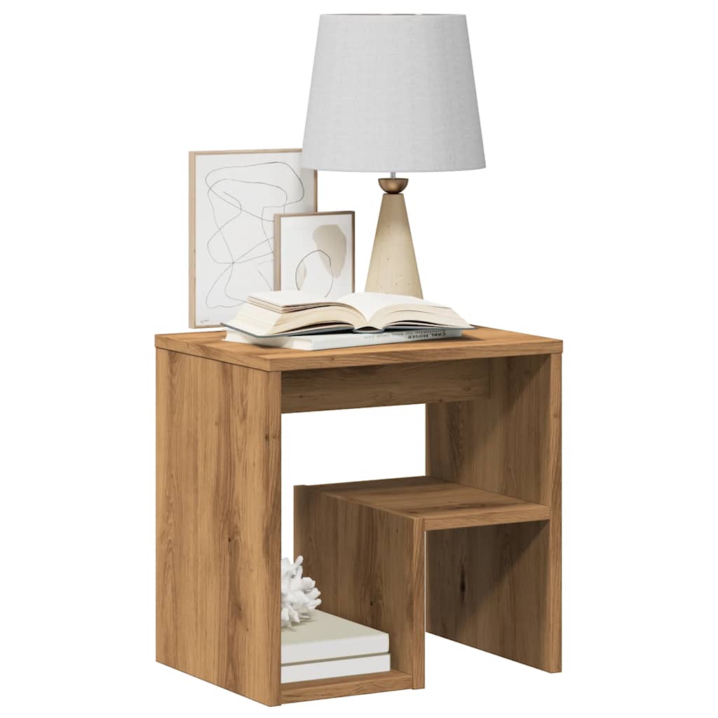 Bedside Cabinets 2 pcs Artisan Oak 40x30x40 cm Engineered Wood