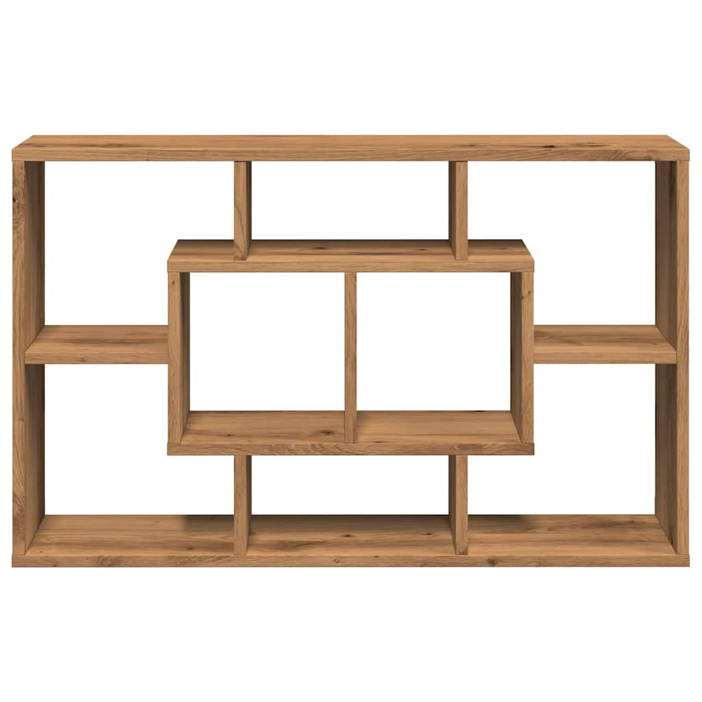 Wall Shelf Artisan Oak 85x16x52.5 cm Engineered Wood